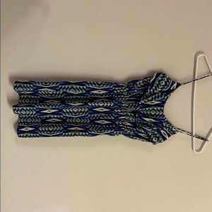 Multi Colored Tank Top Dress